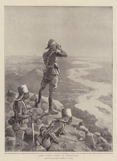 La première vue de Khartoum - William T. Maud